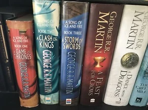 A song of Ice and Fire - Hardback book set George R R Martin game of thrones - Picture 1 of 11