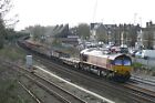 DIESEL TRAIN RAILWAY PHOTO,EWS CL66 PHOTOGRAPH OF 66098 ON PICTURE AT EASTLEIGH.
