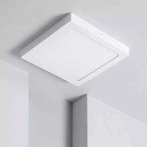 PLAFONIERA LED SOFFITTO QUADRATA PARETE LAMPADARIO LED SOFFITTO 25W luce BIANCA - Foto 1 di 4