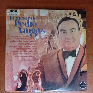 Pedro Vargas – Lo Mejor [1972] Vinyl 3xLP Latin Bolero Rancheras RCA Piel Canela - Picture 1 of 12