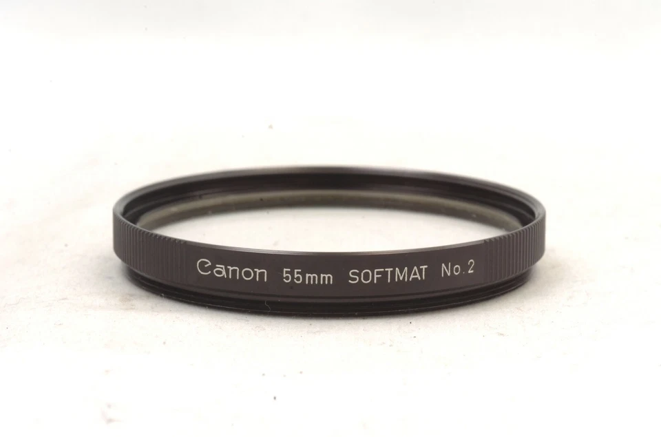 @SakuraDo Camera @ Rare & Discount @ Vintage Canon 55mm Softmat No.2 Lens Filter - Image 1 of 4