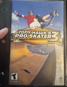 Tony Hawk's Pro Skater 3 (Sony PlayStation 2, 2002) Game And Manual - Picture 1 of 4