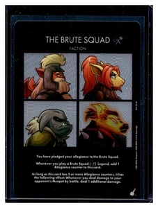 Neopets Battledome TCG Obelisk Alternate Art / Album Parody XR Brute Squad - Picture 1 of 4
