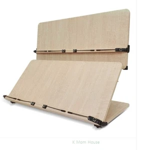 [204D] BONITO Soporte para Libros Portátil de Madera Soporte para Lectura Escritorio Libreros Biblia - Imagen 1 de 5