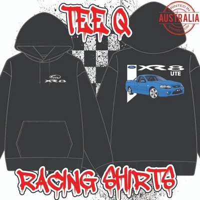 Ford Falcon BF XR8 Ute ~ Black Gildan Pullover Hoodie Foto 1 de 2
