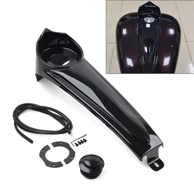 For Harley Electra Street Glide 1986-07 Stretched Dash Panel+Gas Tank Cap Cover Foto 1 de 4