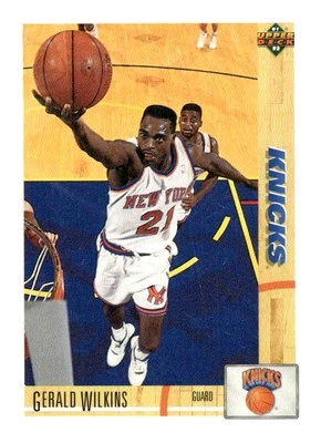 1991-92 Upper Deck #234 Gerald Wilkins - Image 1 of 2
