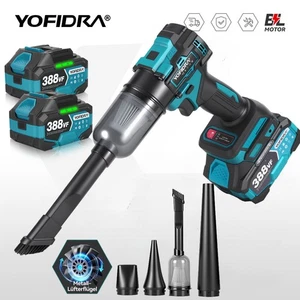 Akku Laubbläser Gebläse Luftpumpe Staubgebläse Staubbläser Air Duster 2 Batterie - Bild 1 von 20