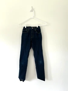 GAP Boys Dark Wash Stretch Skinny Jeans Size 12 Adjustable Waist Classic Denim - Picture 1 of 4