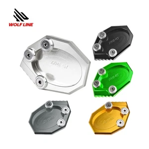 Kickstand Side Stand Extension Pad For KAWASAKI KLX250 S/SF Versys 650 2010-2018 - Picture 1 of 22