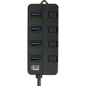 Adesso AUH-3040 - Hub - 4 x SuperSpeed USB 3.0 - desktop - External - Picture 1 of 9