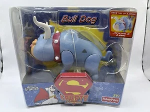 Figura Fisher Price Crypto The SuperDog Bull Dog - DC League of Super Pets 2005 - Imagen 1 de 3