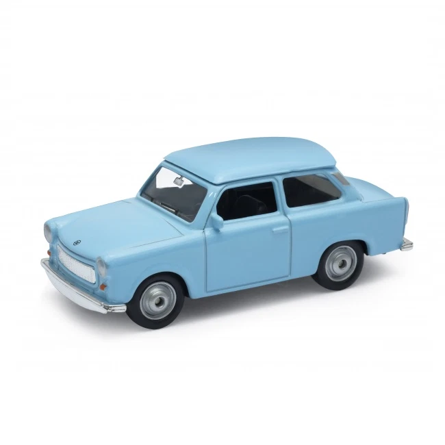 Welly NEX 1:60 1:64 Series Trabant 601 Blue 52325 3" inch Diecast Toy Car - Image 1 of 1