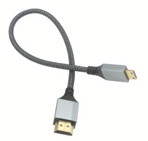 MDMI to Mini HDMI, High Speed, 4K 60Hz, 1080P, 1FT - Picture 1 of 2