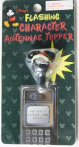 Disneys Blinkende Antennen Topper für Handy Weihnachtsmütze Blinkende Ohren --- - Bild 1 von 1