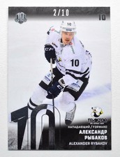 2018-19 Sereal Premium KHL 2017-18 SILVER Foil #TRK-015 Alexander Rybakov 02/10