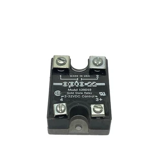 Opto 22 Solid State Relay 10A 3-32VDC Control 120D10 - Picture 1 of 6