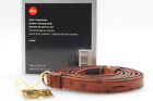 BOXED [Unused] Leica Leather Carrying Strap 14467 Brown Real leather From JAPAN