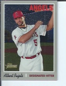 Albert Pujols 2019 Topps Heritage Chrome #ed / 999 - Picture 1 of 1