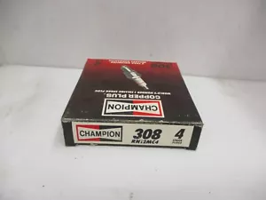 Champion Spark Plug Copper Plus Stock 308 RN12MC4 Box of 4 Plugs - Picture 1 of 1
