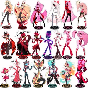 Helluva Boss Hazbin Hotel Acrylic Standee Desktop Stand Figure Decor #3 - Picture 1 of 20