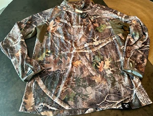 NWT TRUETIMBER CAMO KANATI PULSE PERFORMANCE 1/4 ZIP PULLOVER HUNTING MENS SZ M - Picture 1 of 9