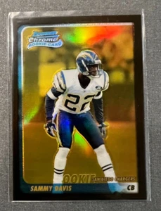 2003 Bowman Chrome Gold Refractor Rookie Sammy Davis #212 /50 - Bild 1 von 3