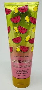 BATH & BODY WORKS WATERMELON LEMONADE ULTRA SHEA BODY CREAM 8 FL OZ - Picture 1 of 1