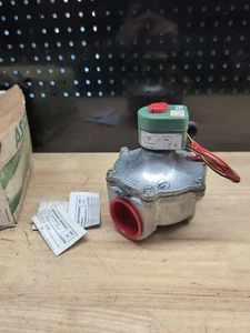 NEW Asco 8215B080 Red-Hat Fuel Gas Solenoid Valve 120v 2"NPT 25PSI FAST SHIP - Picture 1 of 5