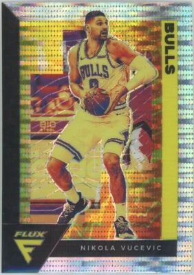 2020-21 Panini Flux Nikola Vucevic Pulsar Prizm Chicago Bulls #25 - Image 1 of 2