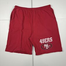 Vintage 90s Nutmeg San Francisco 49ers Cotton Shorts Red XL