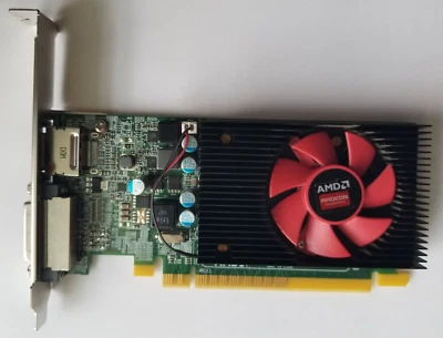 AMD Radeon R5 340 DVI DP 2GB GDDR3 PCIe Video Card Full Height 01X3TV - Image 1 of 4