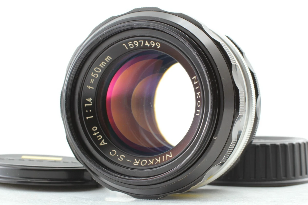 超美品　NIKON NIKKOR-S.C Auto 50mm f1.4　M846 Nikon Nikkor SC Auto 50mm F1.4 -