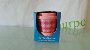 36 - 8 oz Reusable Coffee/Tea Cups With Lids - Round In Yerkels - Travel Mugs - Picture 1 of 6