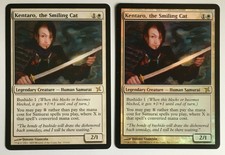 MTG Betrayers of Kamigawa Rare & Rare Foil Kentaro, the Smiling Cat NM