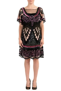 Just Cavalli Women's Multi-Color Embellished See Through Dress US XS IT 38 - Picture 1 of 6