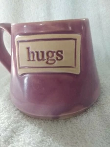 Hugs Coffee Mug New York Pottery Drip Glaze - Picture 1 of 5