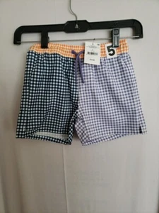 Bailey Board Short Kids Size 5, Checekered Color/pattern New With Tags  - Picture 1 of 3