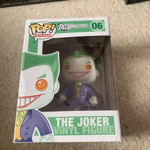 Funko Pop Vinyl DC Universe Heroes Batman The Joker 06 Action Figure Toy Vaulted - Picture 1 of 6