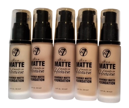 W7 Matte Made In Heaven Foundation 30ml Choose Shade - Image 1 of 1