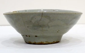 STUNNING! Antique MING QING Dynasty CHINESE Porcelain BLUE WHIE China Bowl Dish - Picture 1 of 9