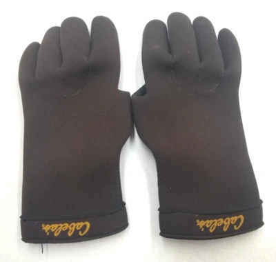 Cabela's Neoprene Brown Hunting Fishing Gloves Mens XL - Image 1 of 4