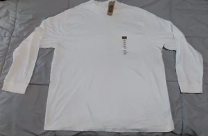 Foundry Long Sleeve Shirt Adult White Size Tall 2XLT Mens NWT - Picture 1 of 5
