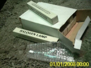 LOT 8 HALOGEN LAMP TYPE J118 130 VOLT 500 WATT - Afbeelding 1 van 3