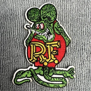 🔥 Parche Rat Fink Mouse Hierro Coser Ed Big Daddy Roth Hot Rod Arte Coche Camión - Imagen 1 de 7