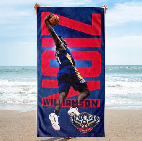 New Orleans Towel Pelicans Wincraft Beach Rally Court Room 30 Locker Waffle Nba Cover