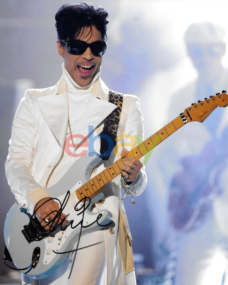 Prince Signed 8x10 Autographed Photo reprint - Image 1 of 1