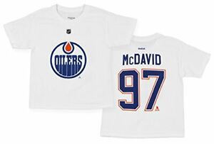 Reebok NHL Youth Edmonton Oilers CONNOR MCDAVID #97 Player Graphic Tee