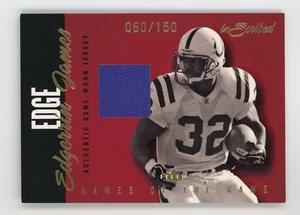 2004 Fleer inScribed Names of the Game Jerseys Edgerrin James - Picture 1 of 2