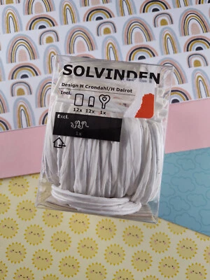 IKEA SOLVINDEN Fairy Light Decoration 3" Set of 12 Nylon Shade Lanterns 1752 - Image 1 of 3